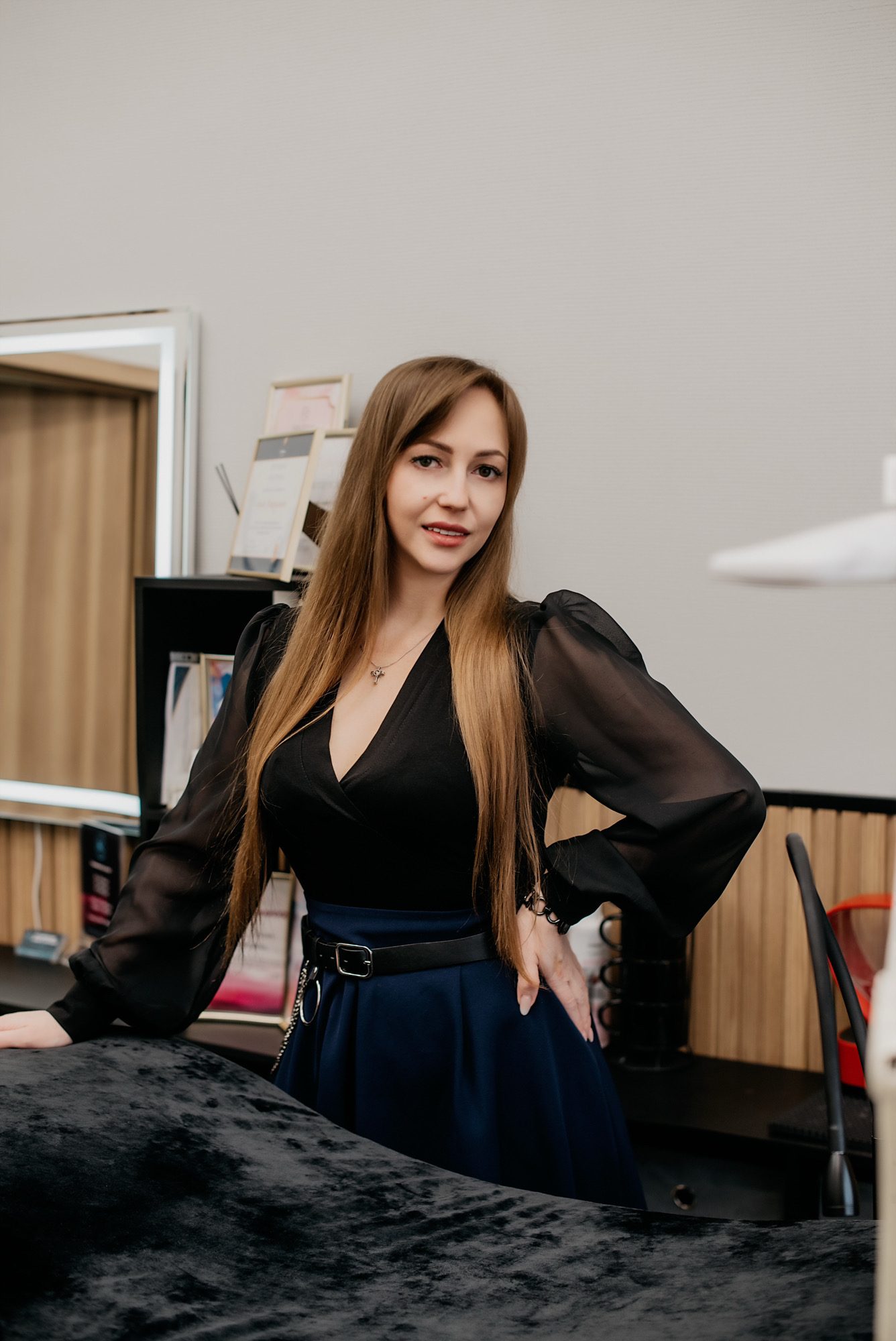 Анна в студии